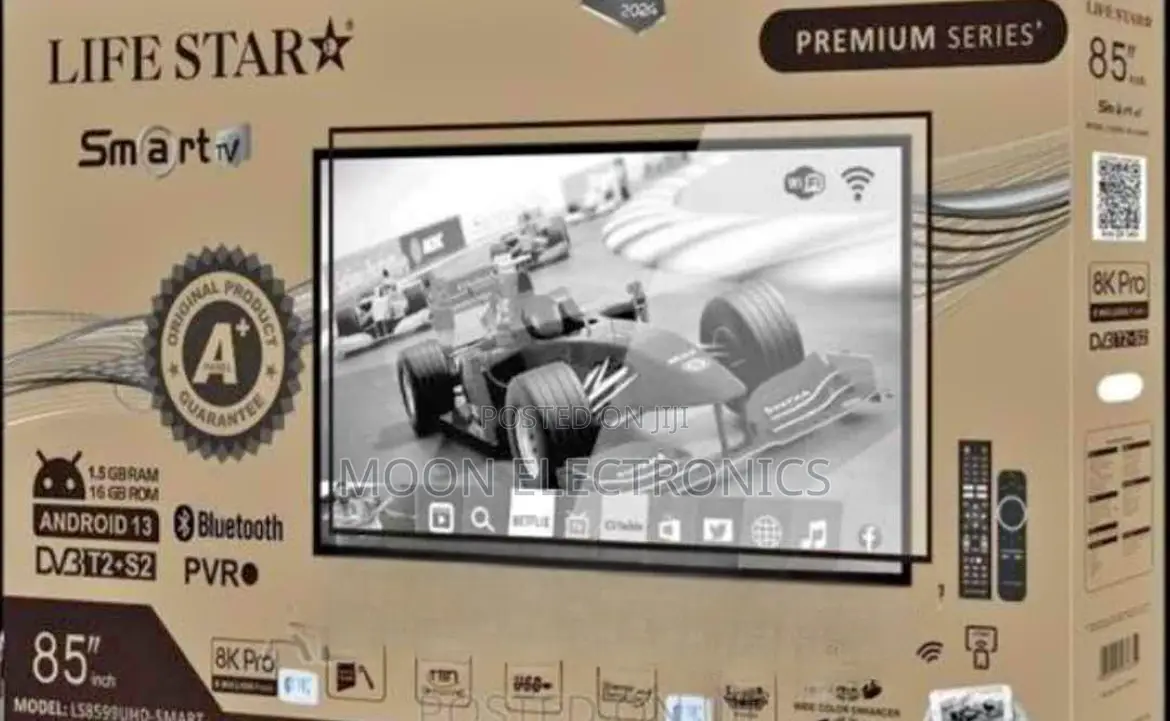 Lifestar 85” Tv – Immersive Big-Screen Entertainment!