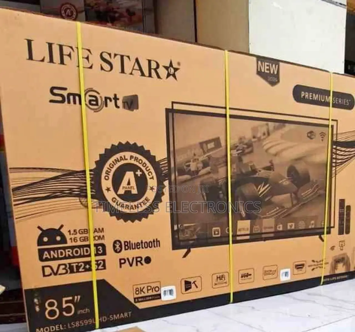Lifestar 85” Tv – Immersive Big-Screen Entertainment!