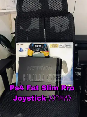 Photo - Ps4 and Joystick