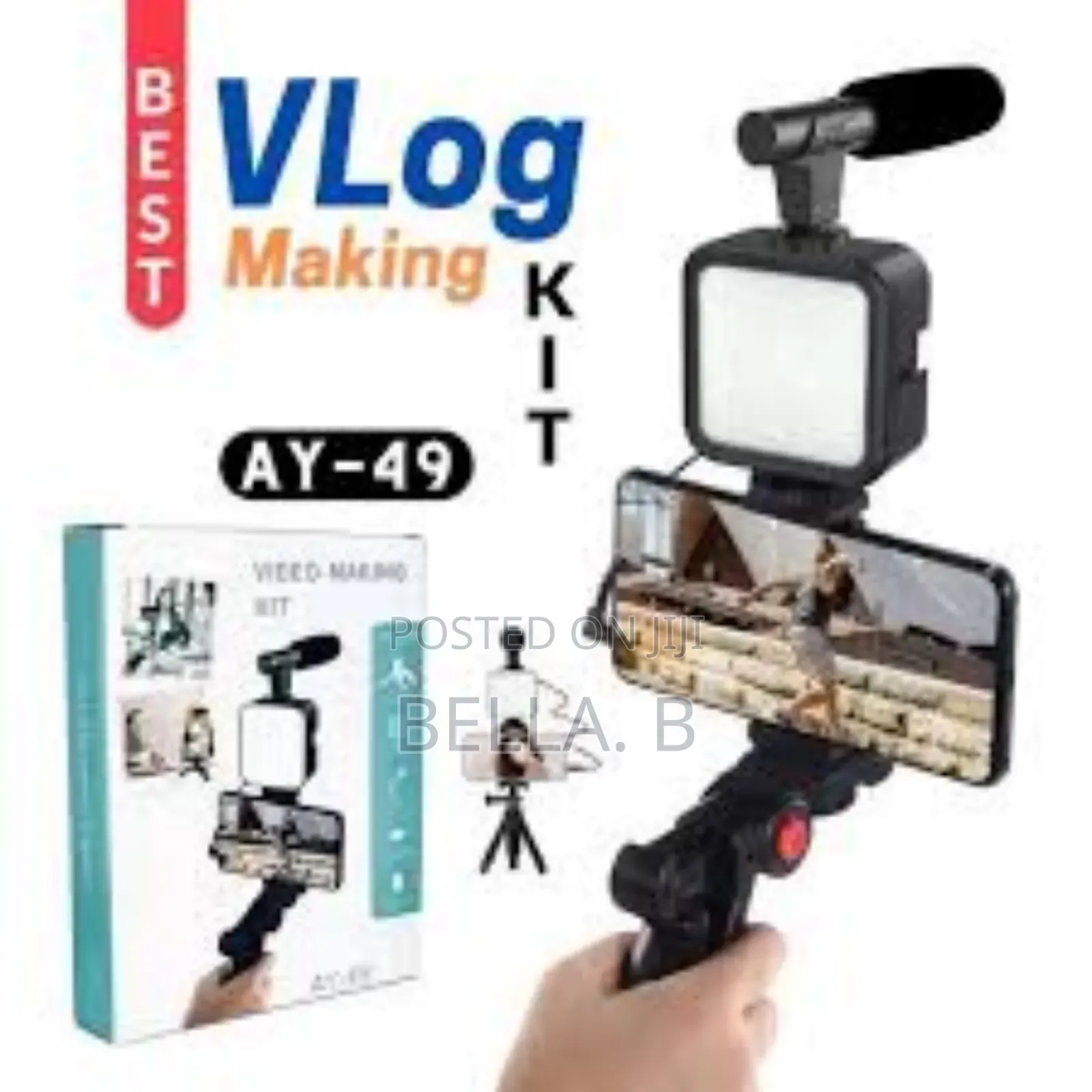 Ay 49 Video Making Kit: Multi-Accessory Compatibility.