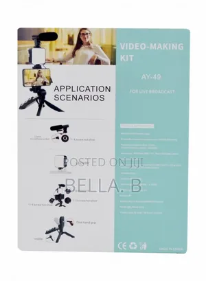 Ay 49 Video Making Kit: Perfect for Vlogging.