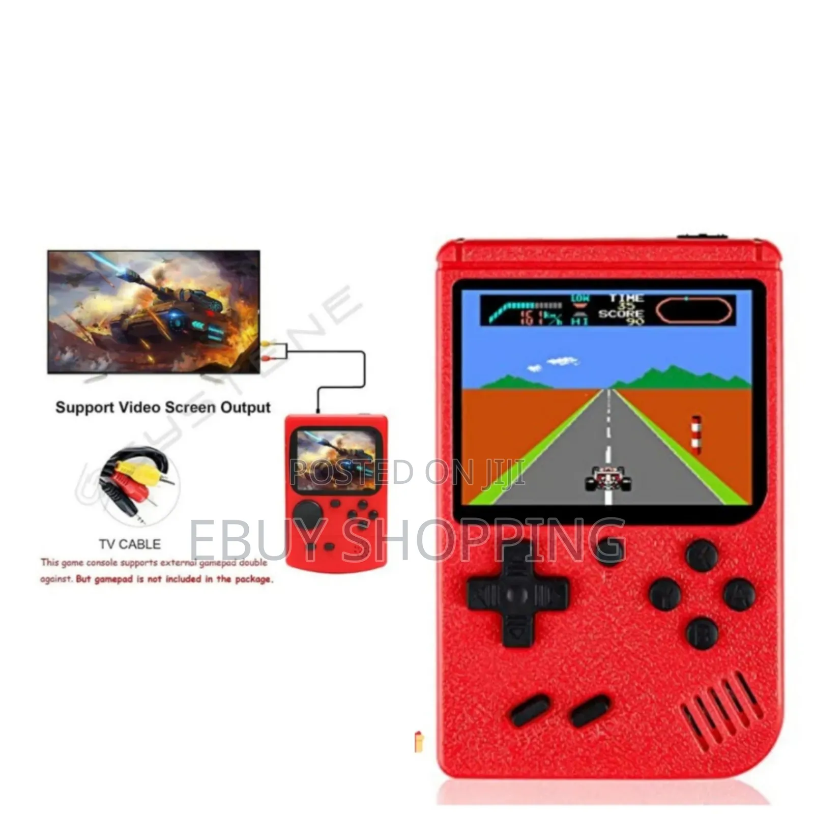 Rechargeable Retro Pocket Game Console - 400 Games,