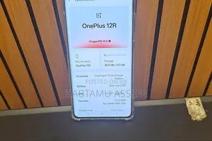 New OnePlus 12R 256 GB Black