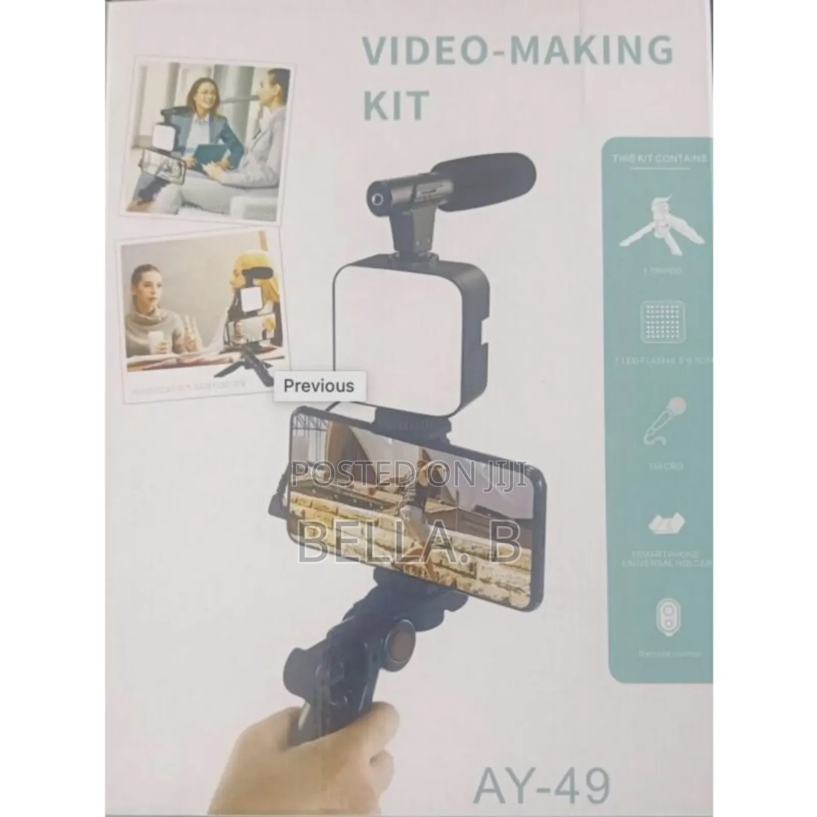 Ay 49 Vlogging Kit: Superior Noise Reduction.