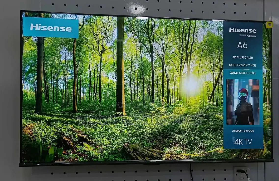 Hisense 55” Tv – Smart High-Definition!