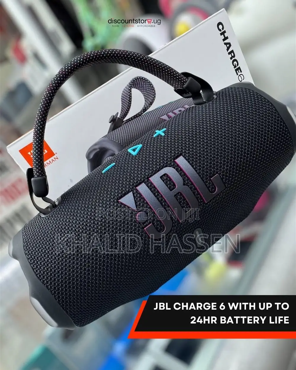 JBL Charge 6 Portable Wireless Speaker