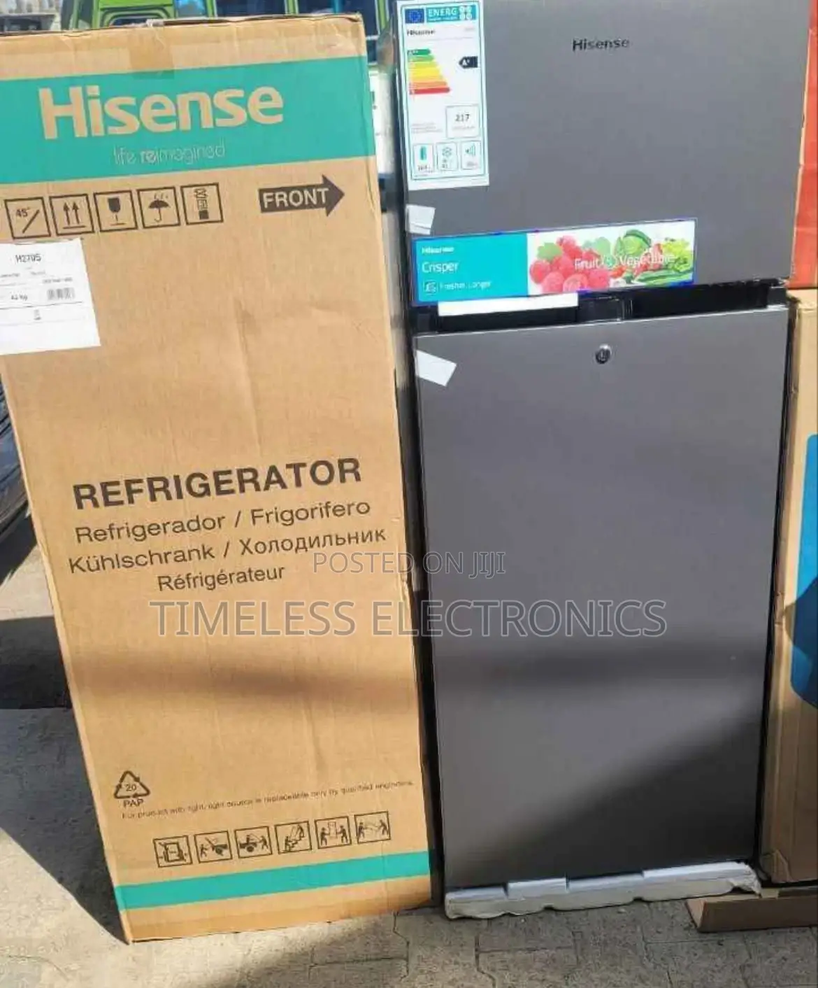 Hisense 270 L Refrigerator – Fresh Spacious!