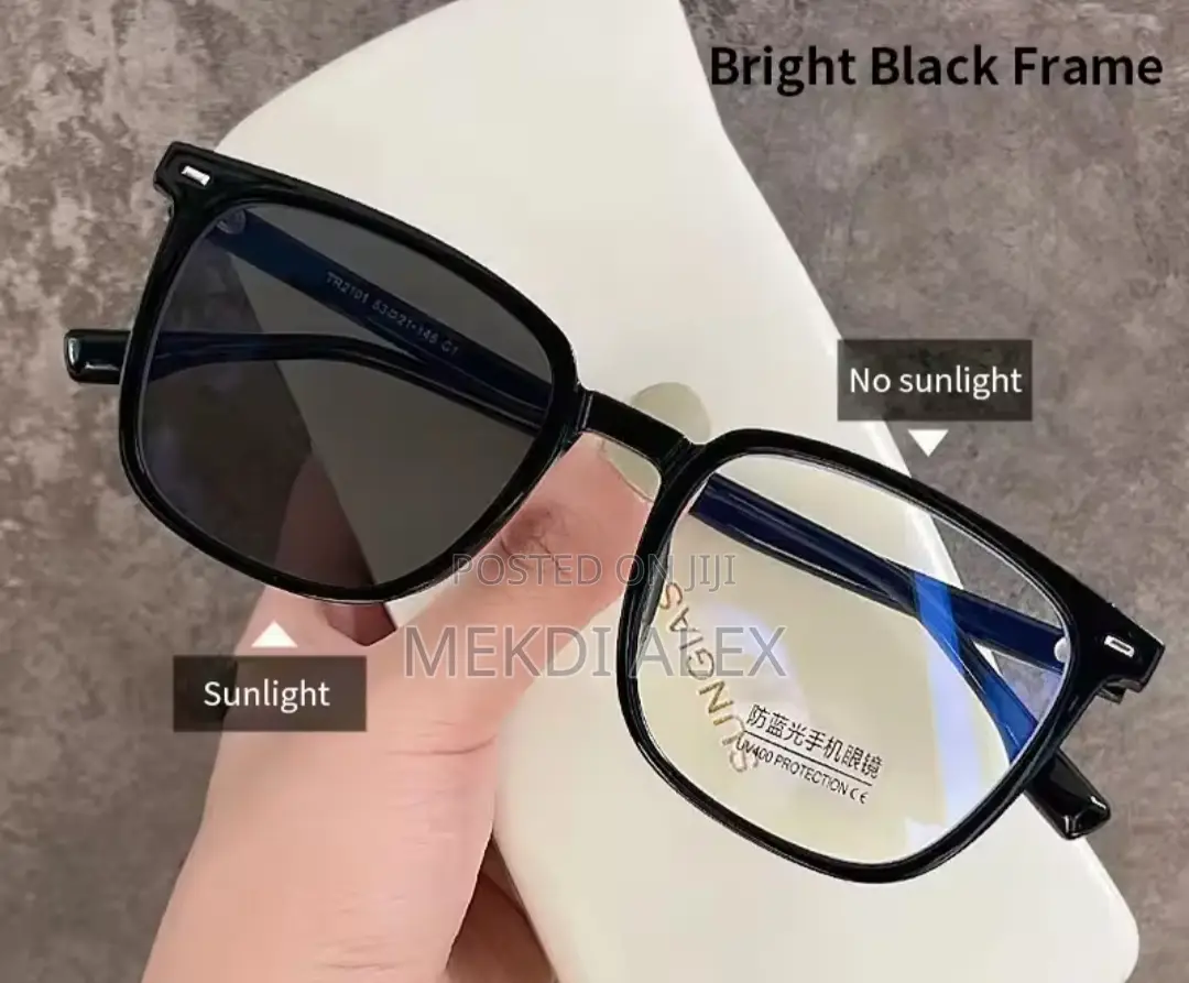 Anti Blue Light Photochromic Glasses