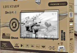 Life Star 75” Smart Tv – Immersive Big-Screen Entertainment!