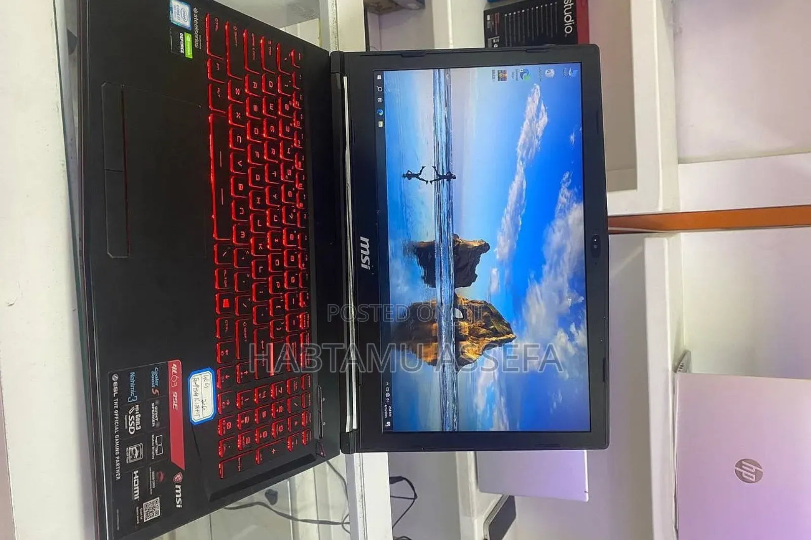 New Laptop MSI GF63 16GB Intel Core I7 SSD 512GB