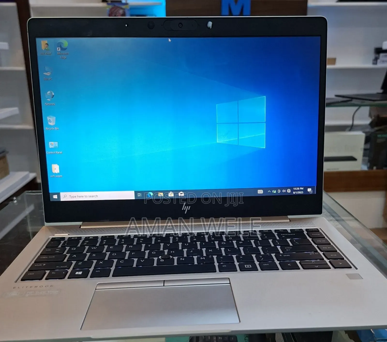 New Laptop HP EliteBook 840 G5 8GB Intel SSD 256GB