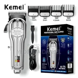 Photo - Kemei Km-1983 Professional Rechargeable Electric Hair Clipper