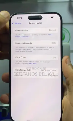 Apple iPhone 15 Pro Max 256 GB Black