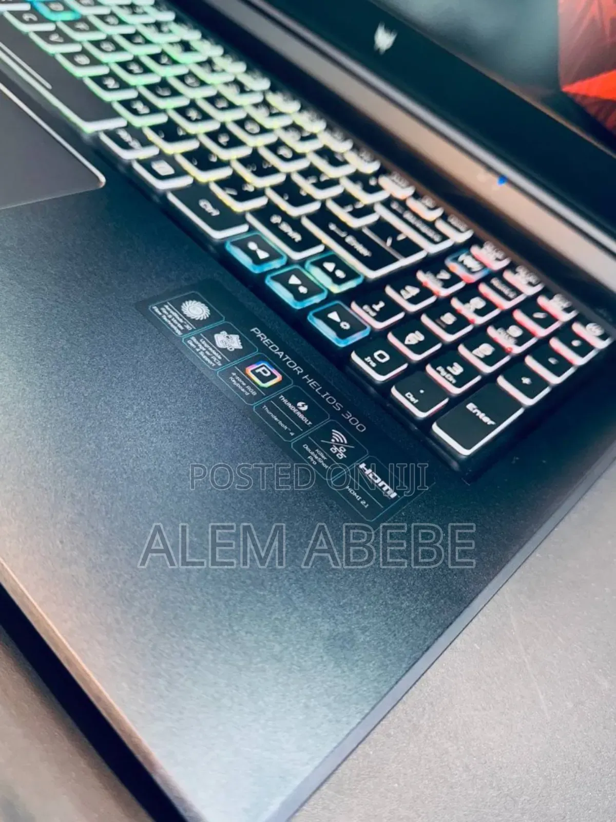 New Laptop Acer Predator Helios 18 PH18-71 16GB Intel Core I7 SSD 1T
