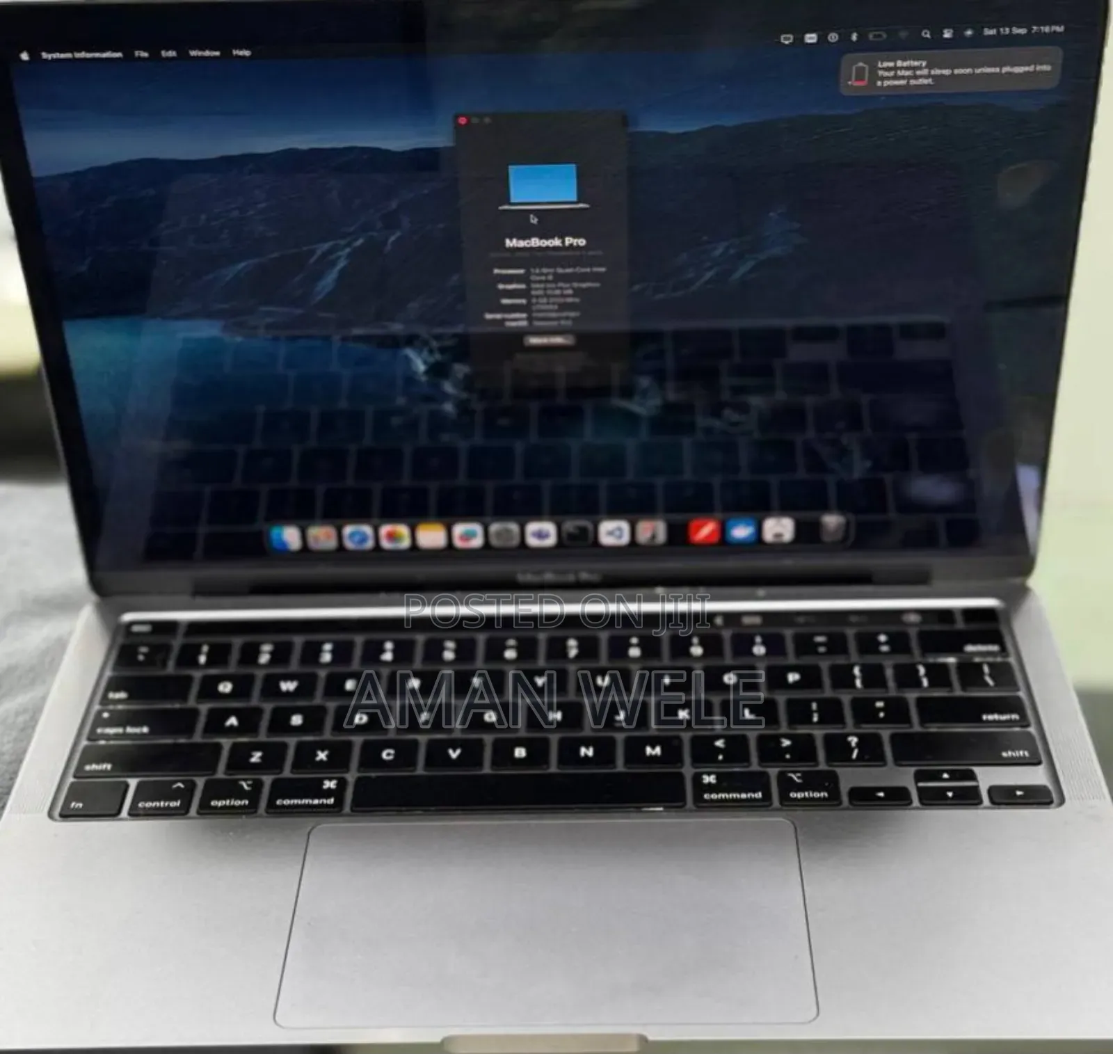New Laptop Apple MacBook 2020 8GB Intel Core I5 SSD 256GB