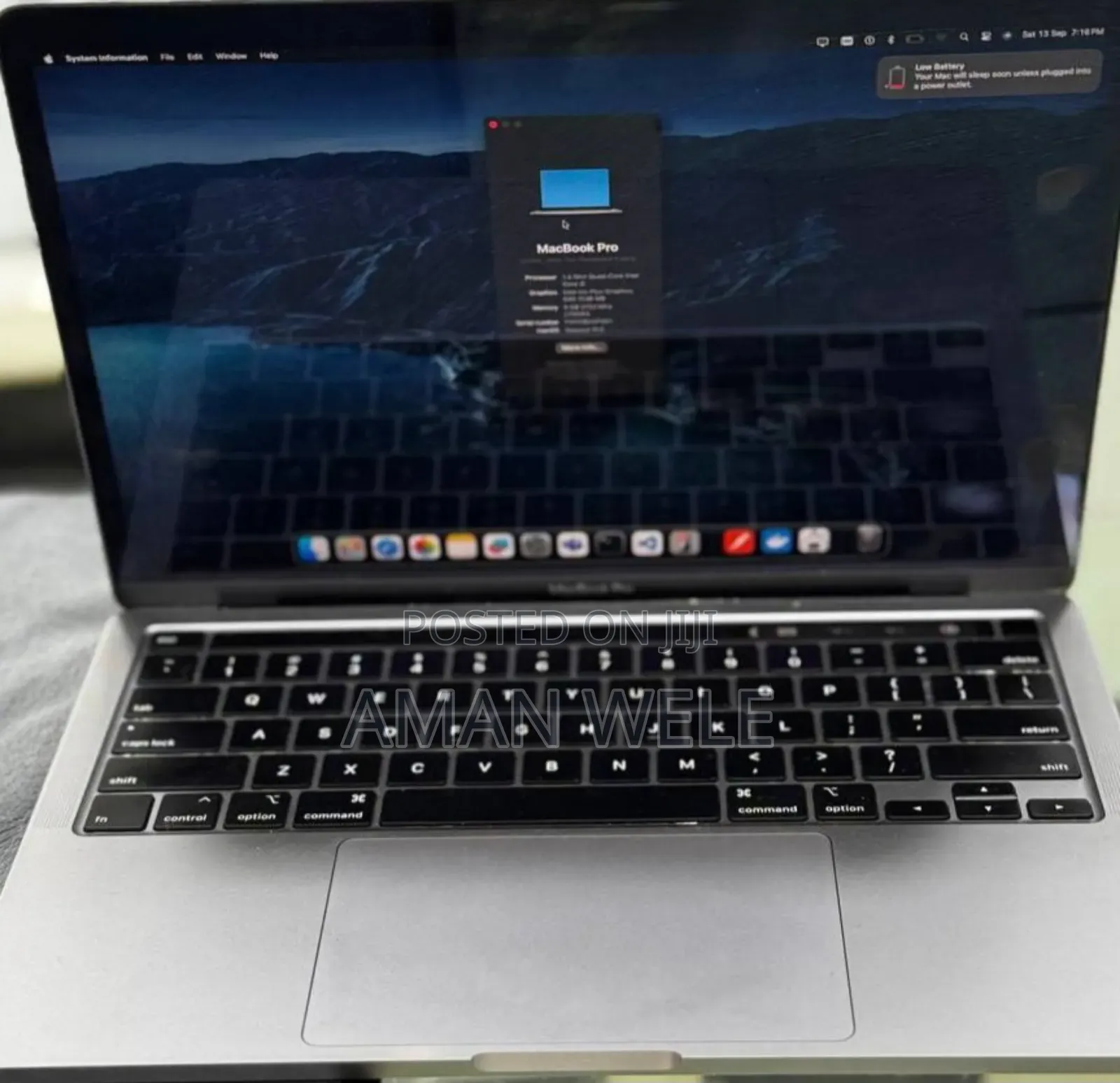 New Laptop Apple MacBook 2020 8GB Intel Core I5 SSD 256GB