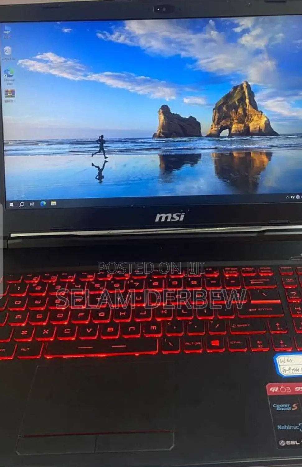 New Laptop MSI GF63 16GB Intel Core I7 SSD 512GB