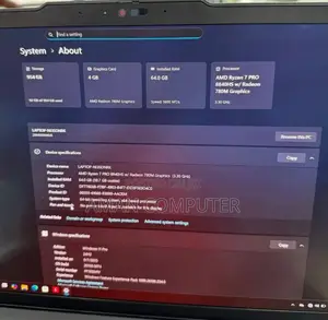 New Laptop Lenovo ThinkPad X1 Carbon 64GB AMD Ryzen 7 SSD 1T