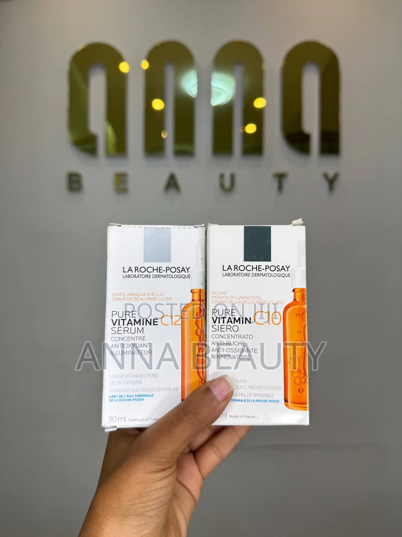 La Roche-posay Pure Vitamin C10 & C12 Serums