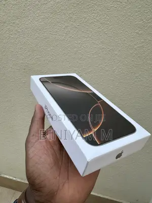 New Apple iPhone 16 Pro Max 256 GB Gold