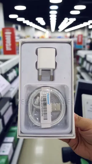 Apple iPhone X Usb Power Adapter and Lightning to Usb Cable