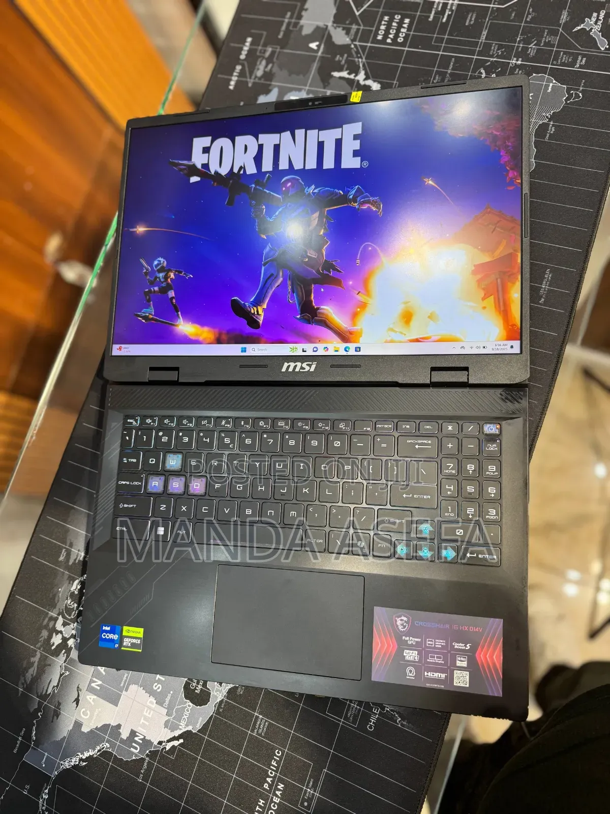 New Laptop MSI Crosshair 15 16GB Intel Core I7 SSD 1T