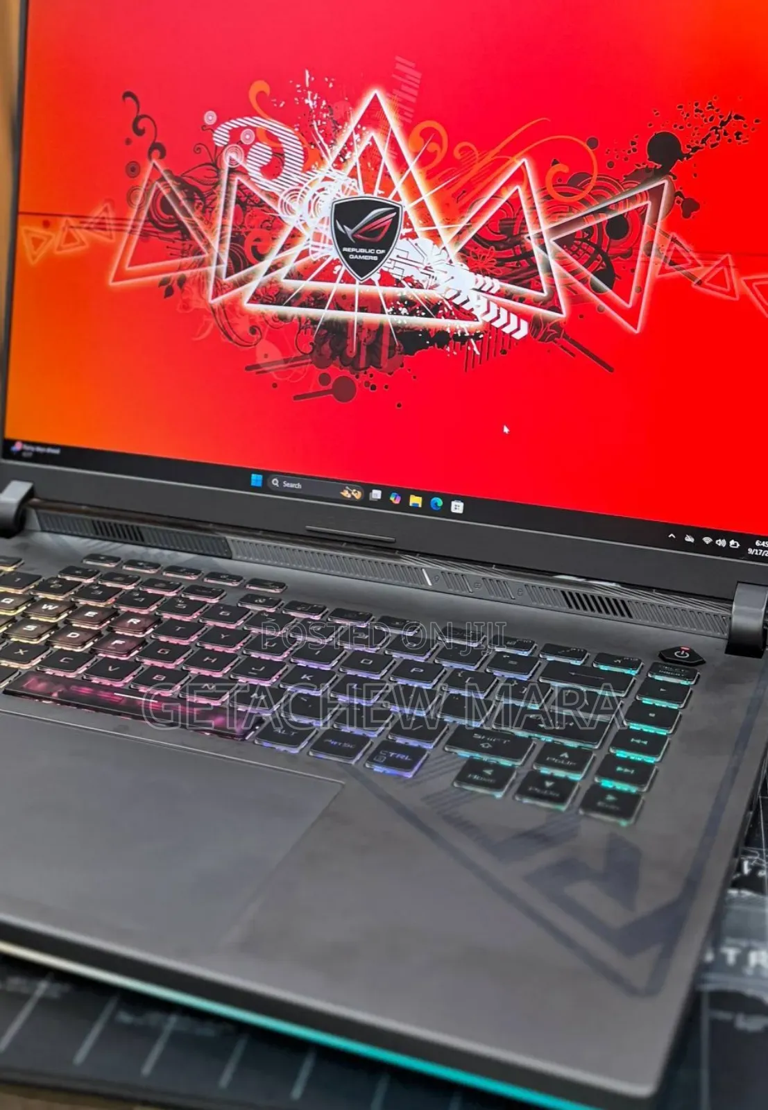 New Laptop Asus ROG Strix G15 16GB Intel Core I9 SSD 1T