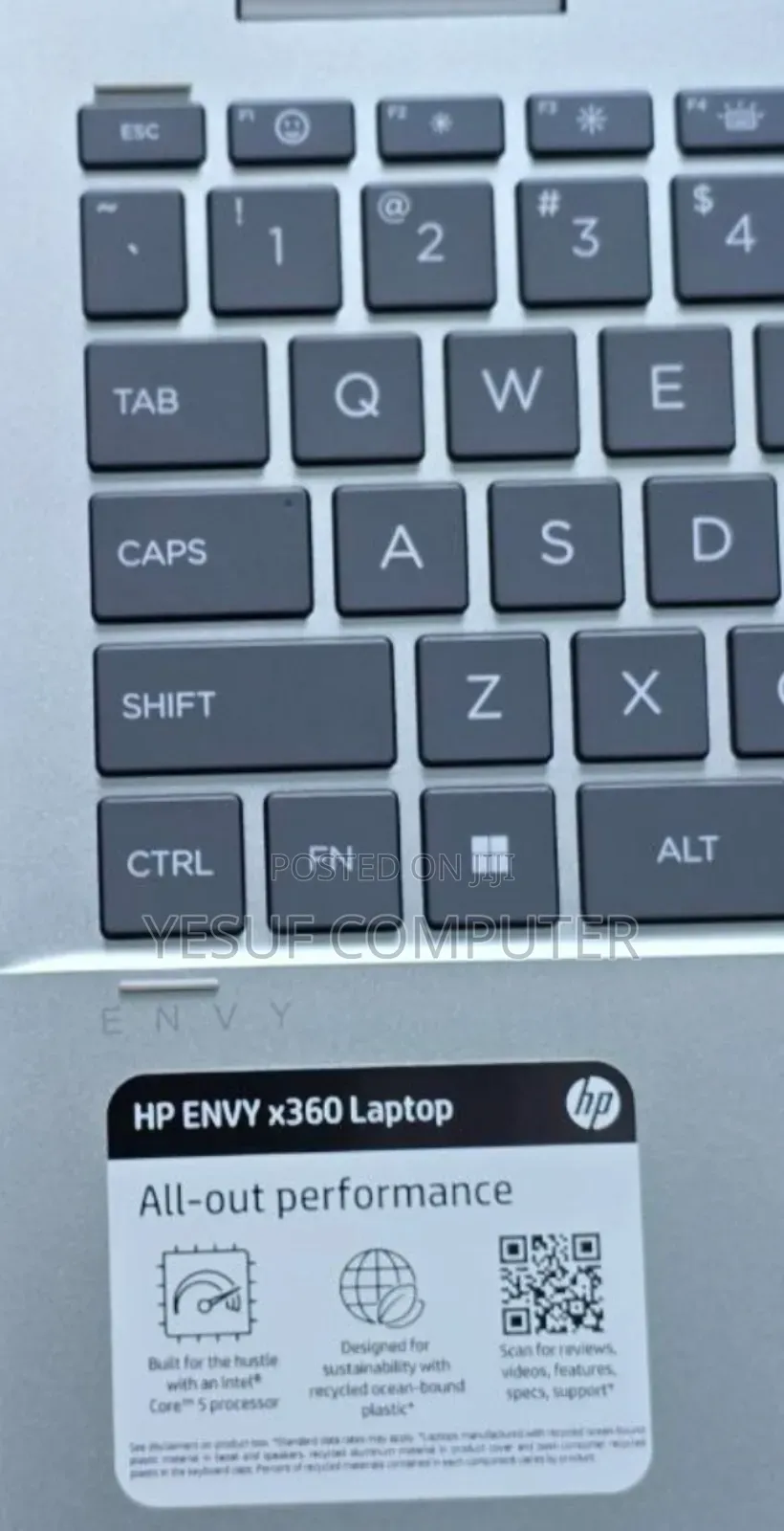 New Laptop HP Envy X360 8GB Intel Core I5 SSD 1T