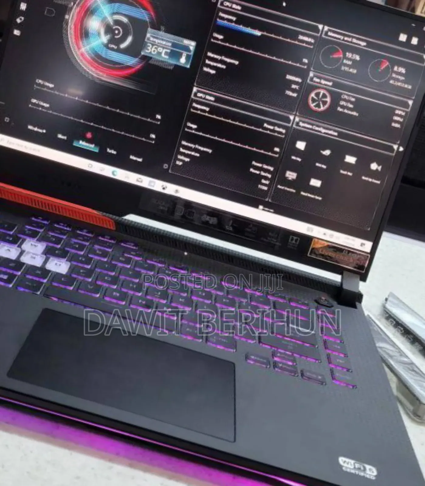 New Laptop Asus 16GB AMD Ryzen 9 SSD 512GB