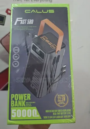 Photo - Calus Power Bank 50,000 Mah Fast-Charging With in Cable