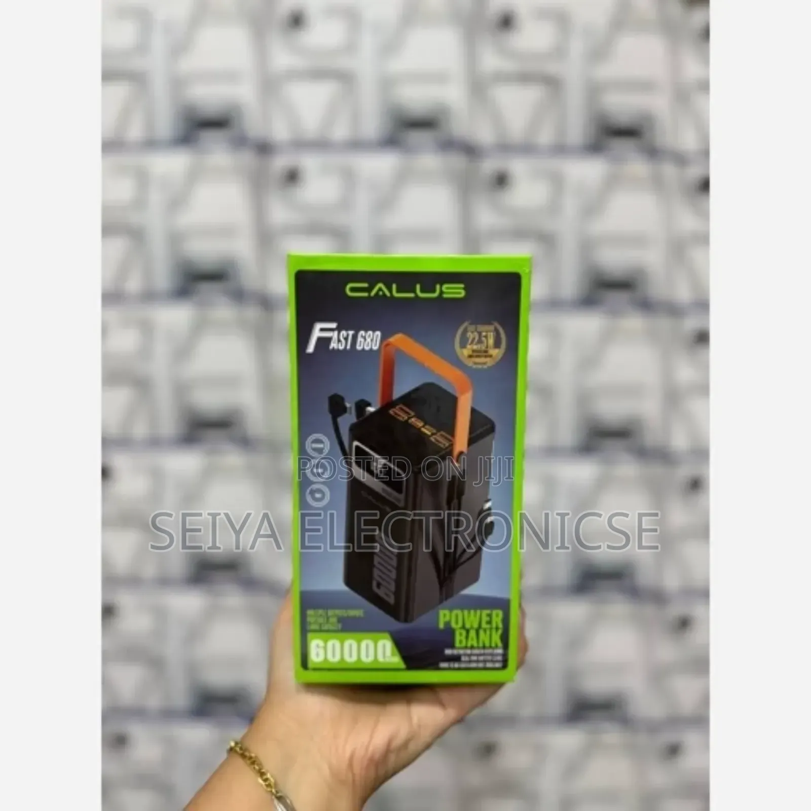 Calus Power Bank 50,000 Mah Fast-Charging With in Cable