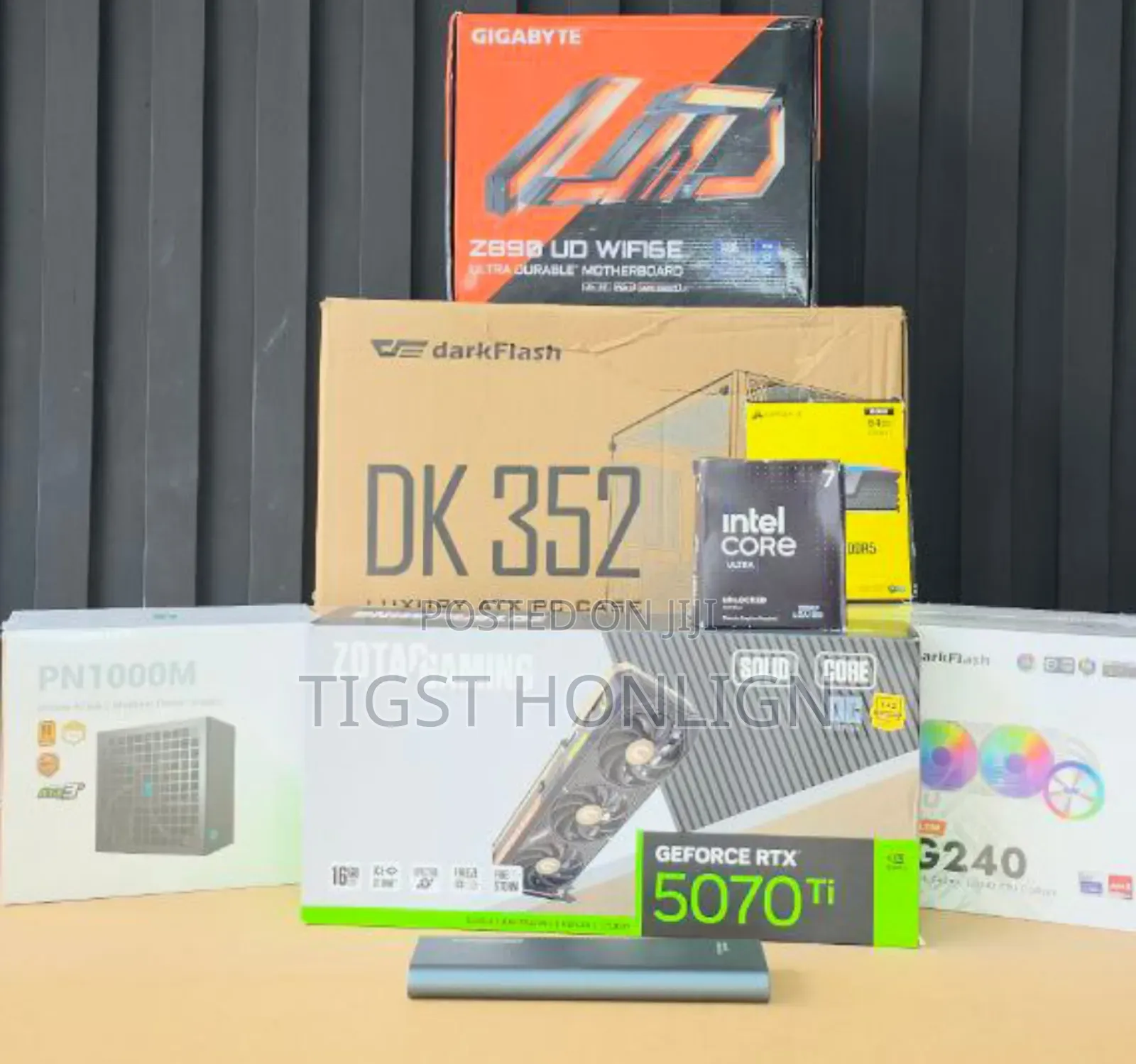 New Desktop Computer Asus ROG STRIX GD30CI 32GB Intel Core I9 SSD 1T