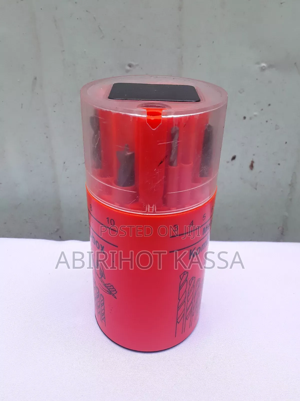 Drill Bits With Case