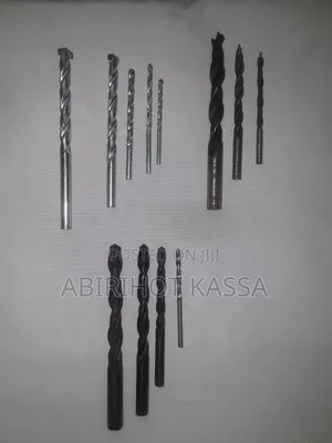 Drill Bits With Case