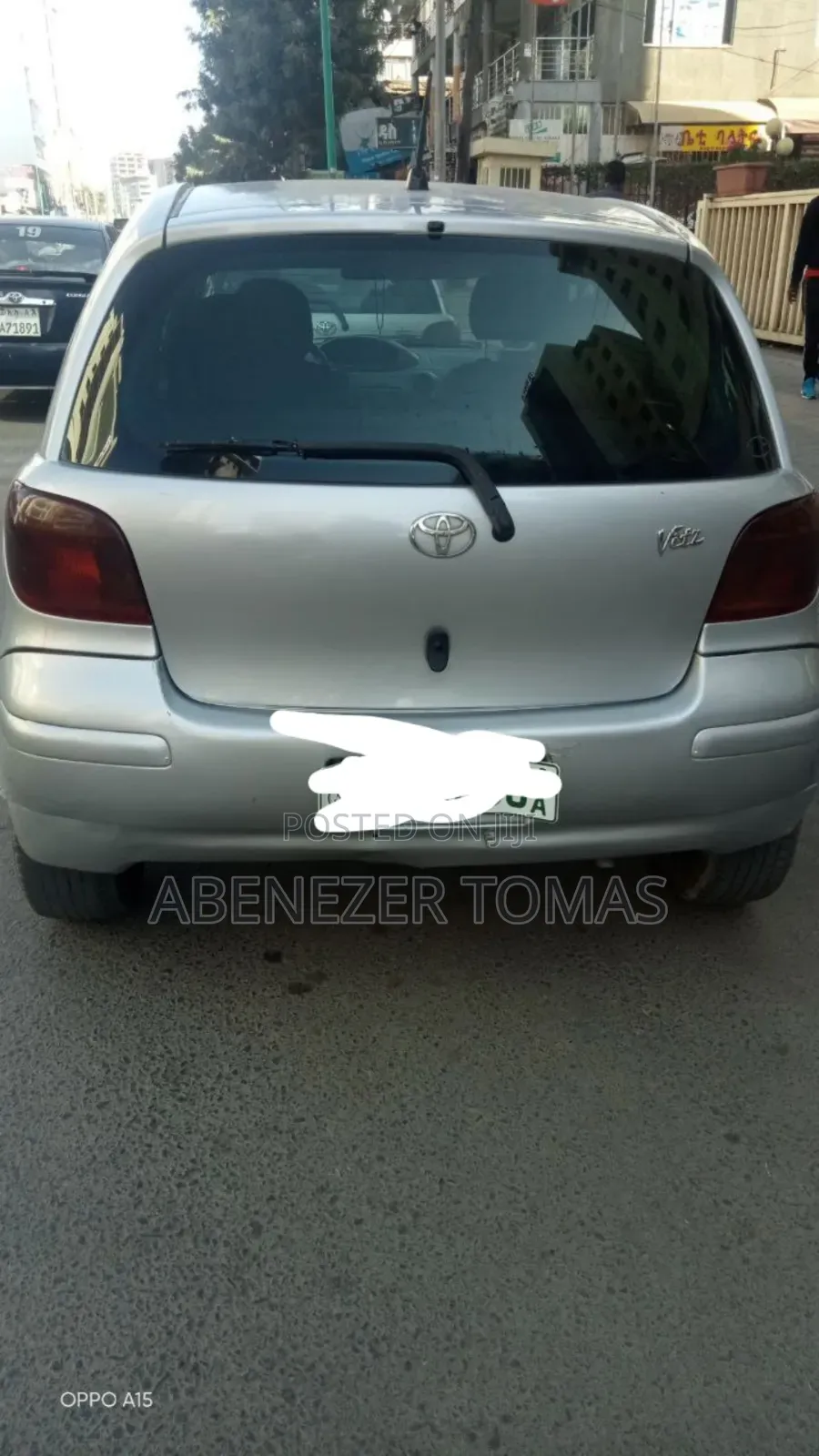Toyota Vitz 2003 Silver