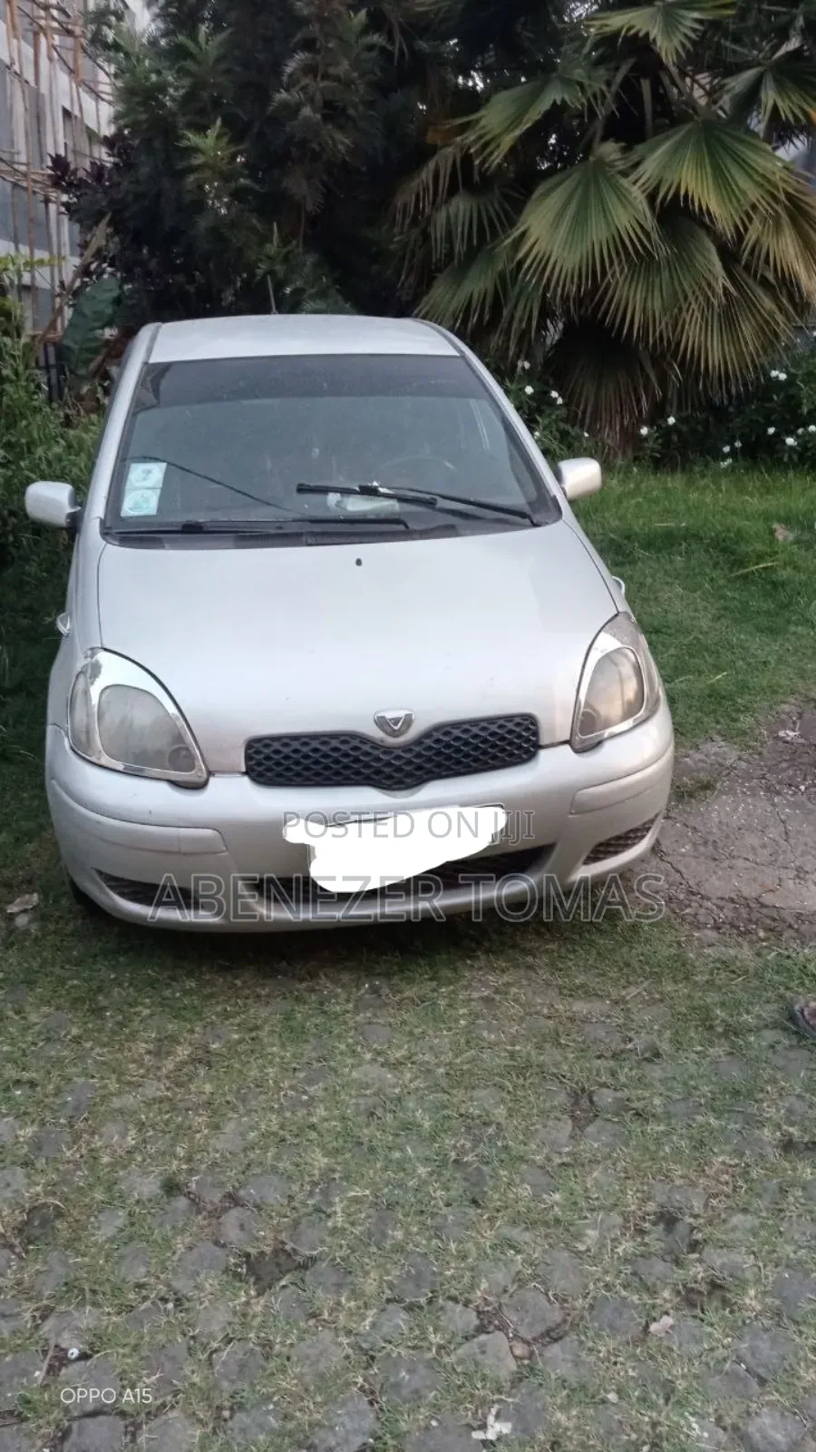 Toyota Vitz 2003 Silver