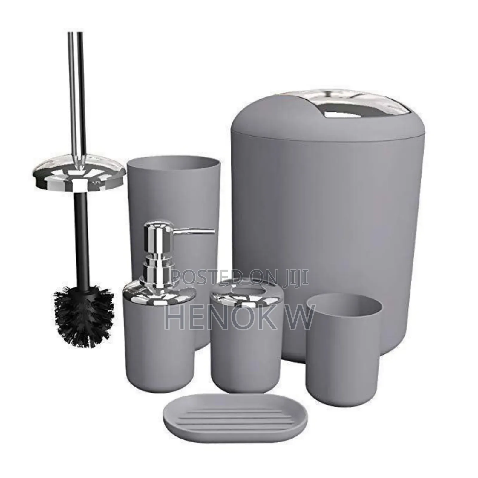 6 Pcs Bathroom Set