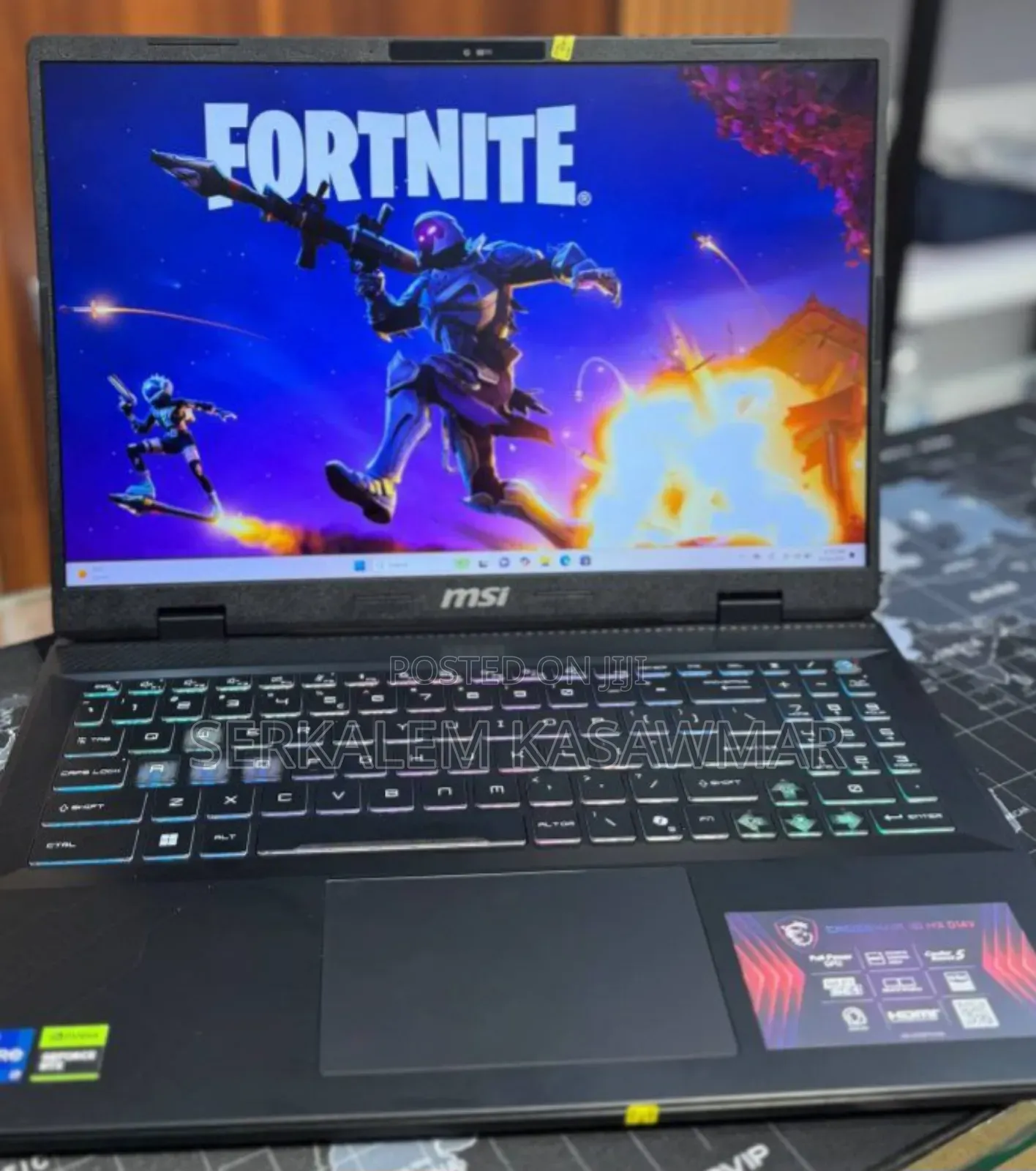 New Laptop MSI Crosshair 15 16GB Intel Core I7 SSD 1T