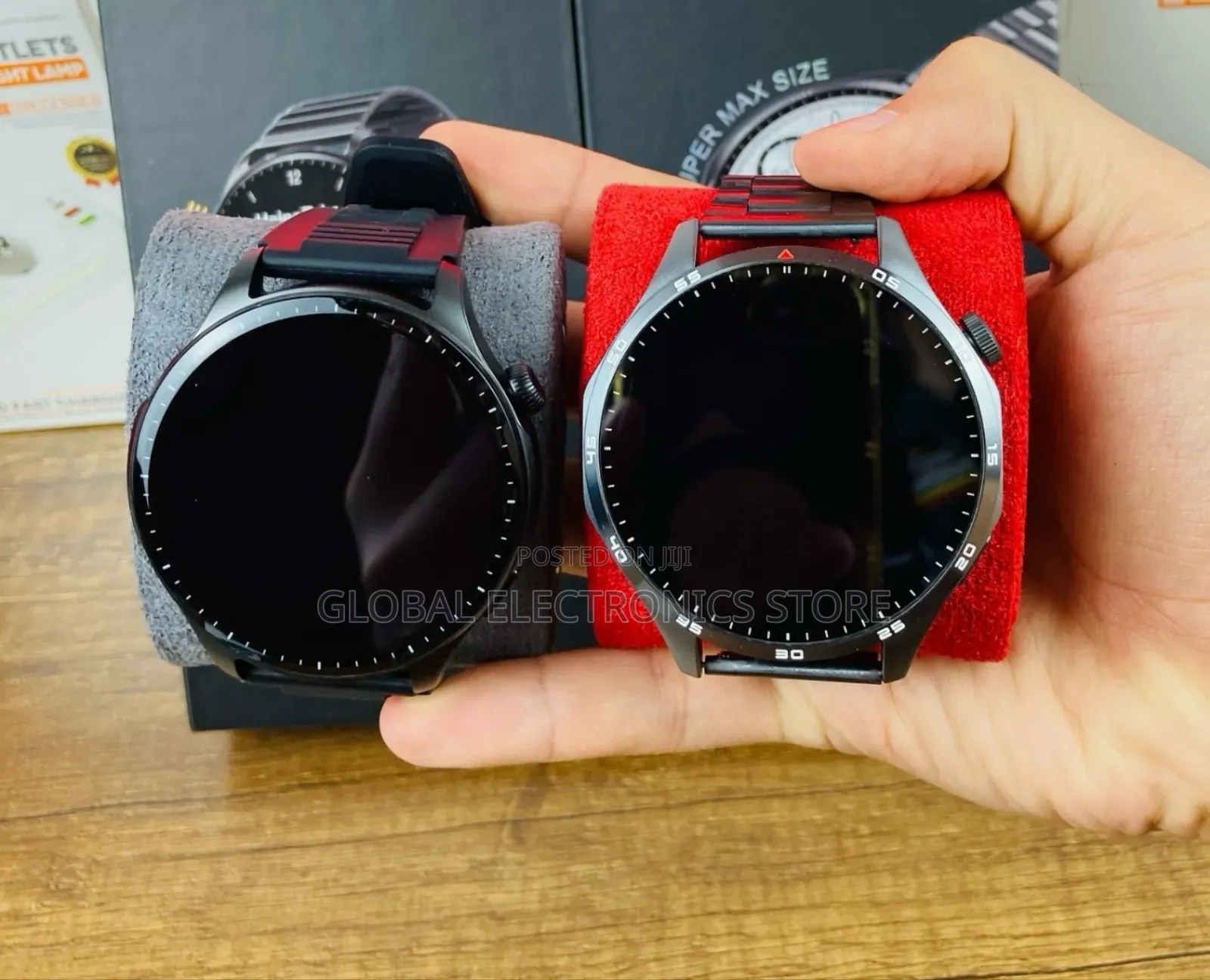 Germany Amoled Smart Watch With 3 Straps