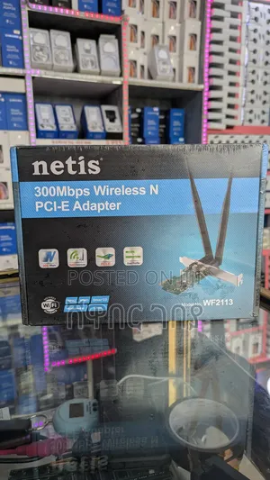 Netis Wf2113 300mbps Wireless N Pci-E Desktop Network Adapter
