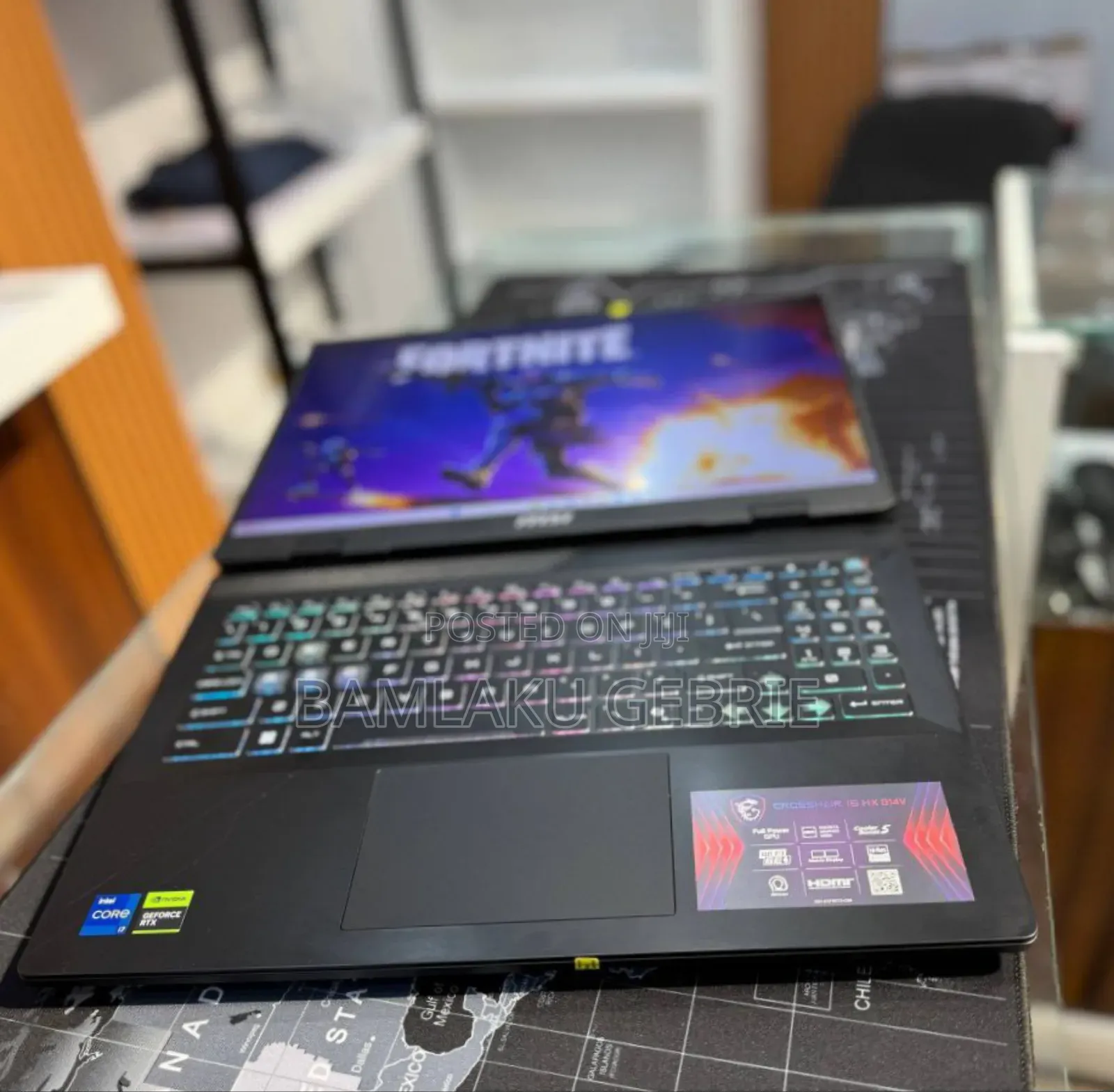 New Laptop MSI Crosshair 17 16GB Intel Core I7 SSD 1T