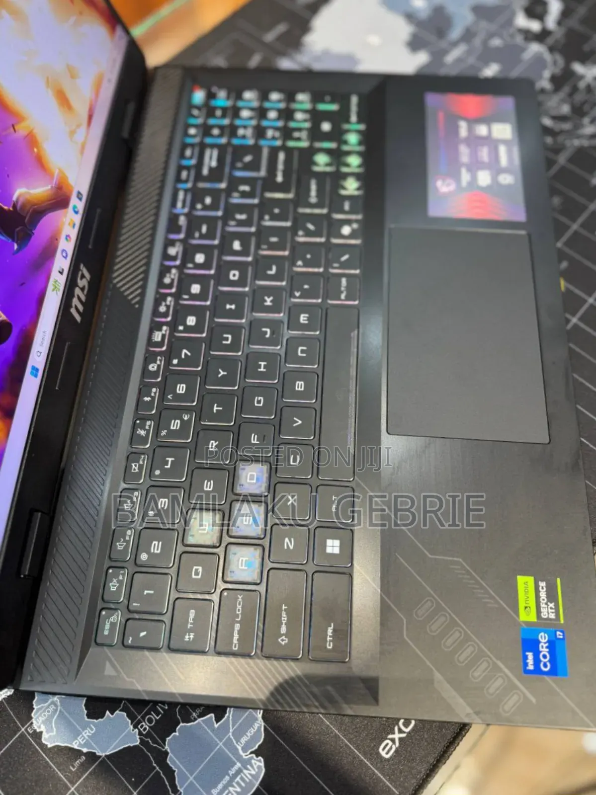 New Laptop MSI Crosshair 17 16GB Intel Core I7 SSD 1T