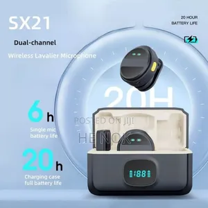 Sx21 Wireless Microphone – Clear Sound for Vlogging