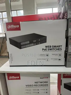 16-Port 100mbps + 2port Gigabit Managed Poe Switch