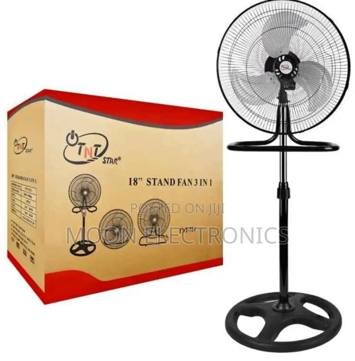 Stand Fan – Powerful Cooling For Your Home Office!