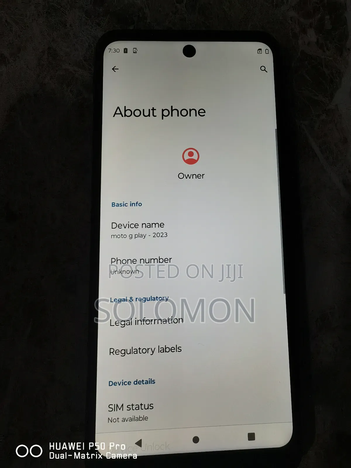 Motorola Moto G Play (2023) 32 GB Blue