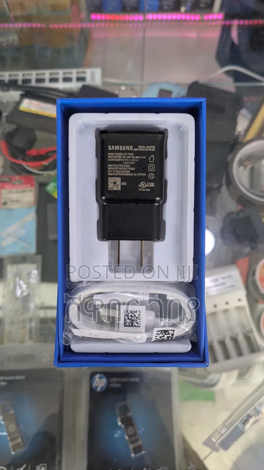 Original Samsung Adaptive Fast Charger With Micro Usb Cable