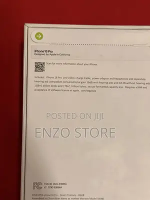 New Apple iPhone 16 Pro Max 256 GB Rose Gold