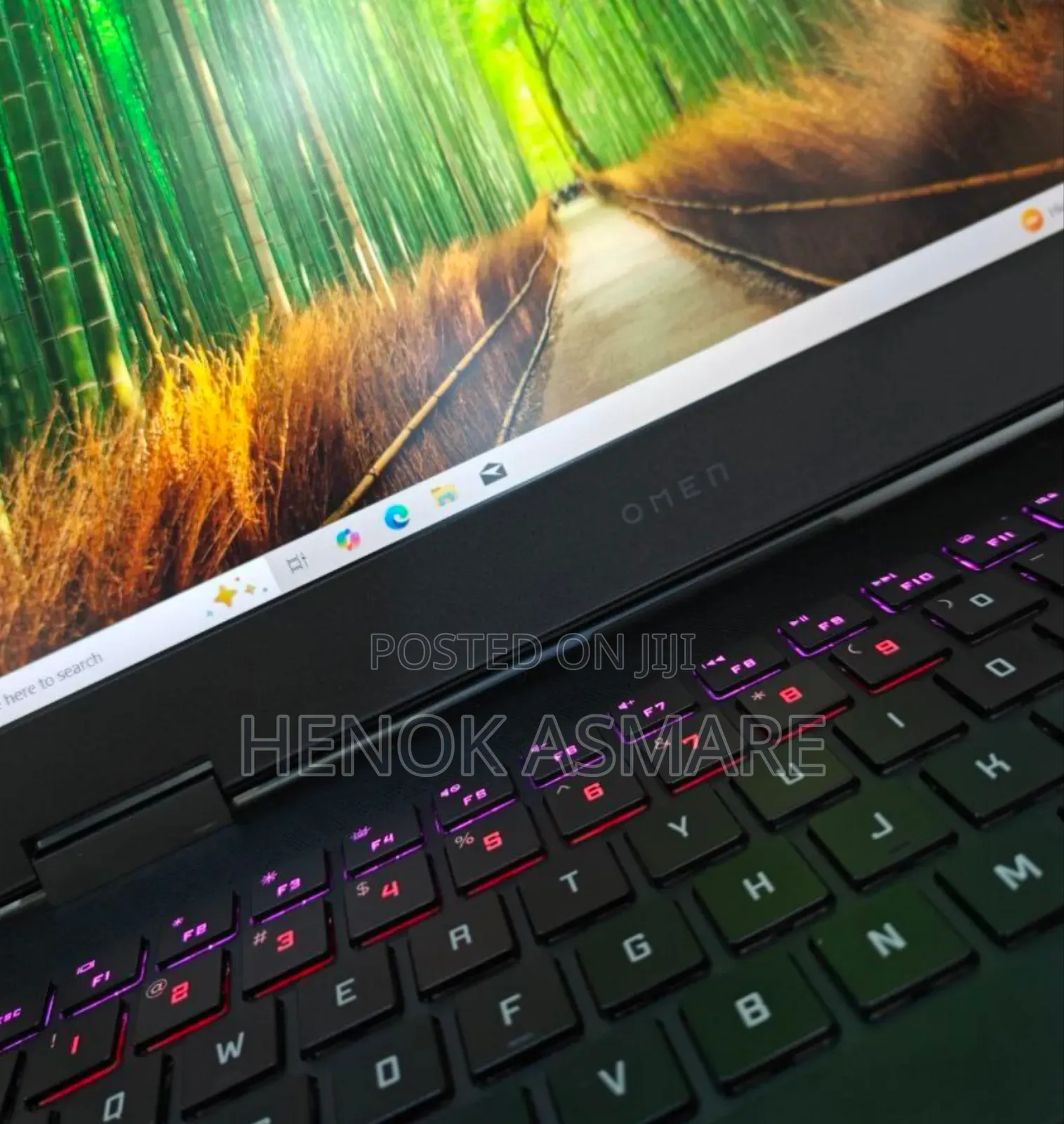 New Laptop HP Omen 15 16GB Intel Core I7 SSD 512GB