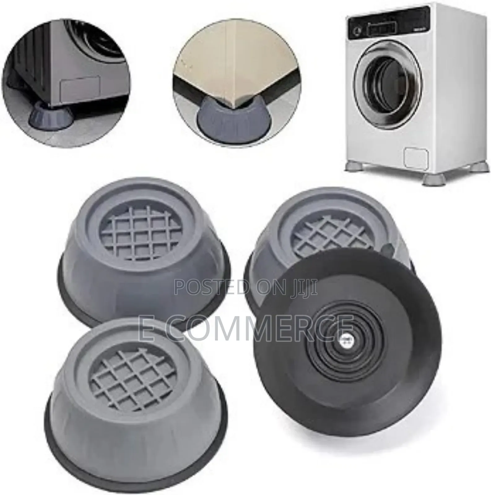 Shock and Noise Cancelling Washing Machine Support